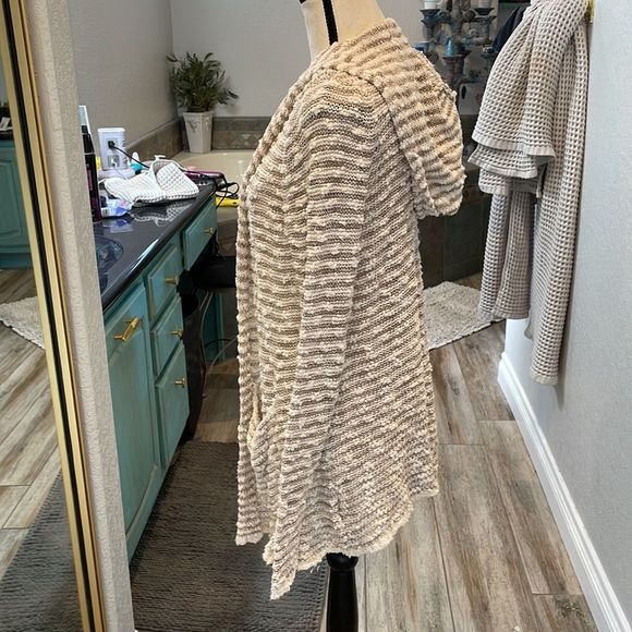 Anthropologie Moth open front sweater with hood size extra small - Picture 5 of 9